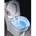 Portable Sitz Bath Hip Washing Bath Tub Nursing Basin with Sprayer